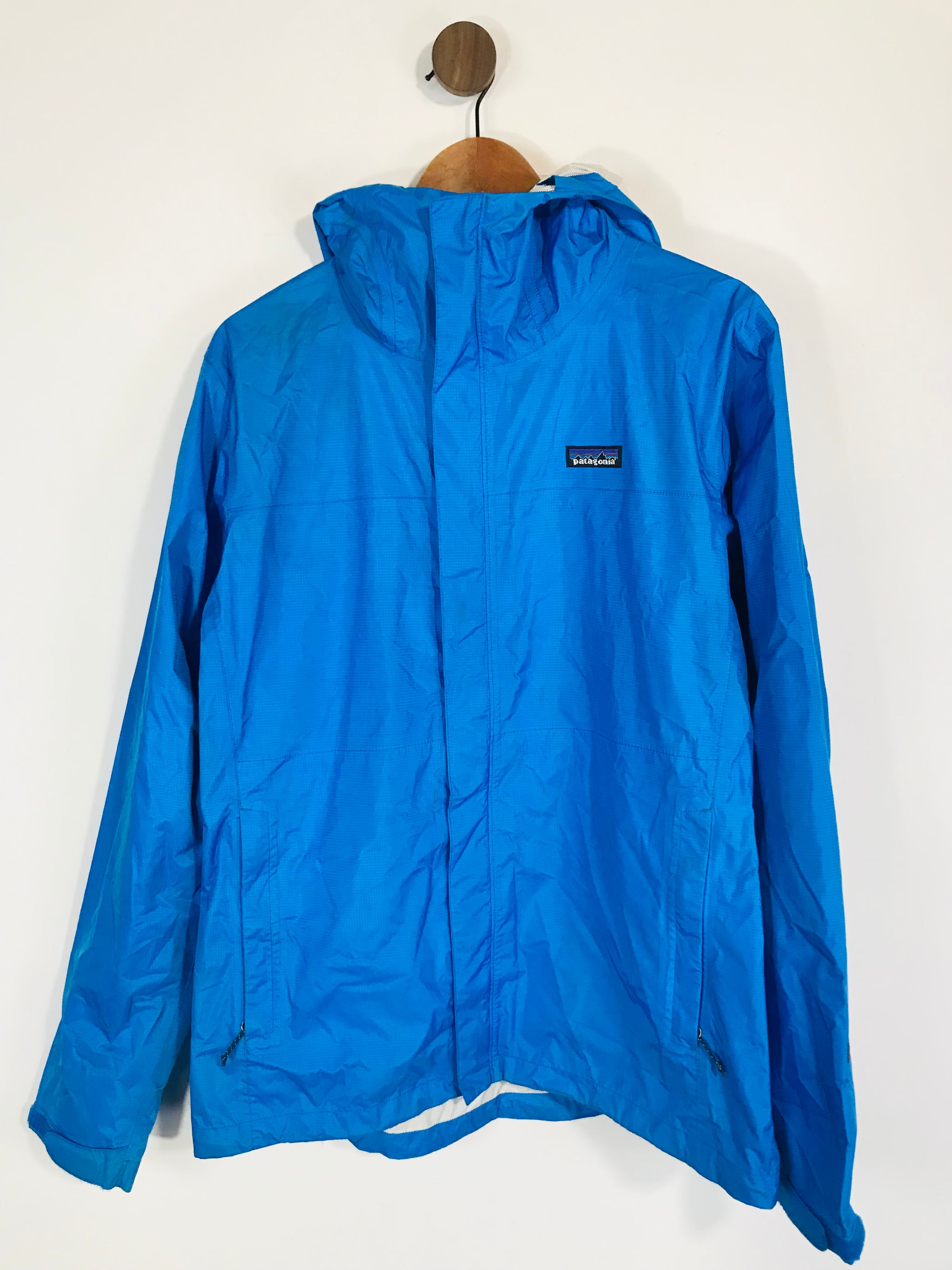 Patagonia Men s H2No Raincoat Jacket L Blue