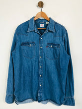 Load image into Gallery viewer, Levi’s Women&#39;s Denim Button-Up Shirt | XL UK16 | Blue
