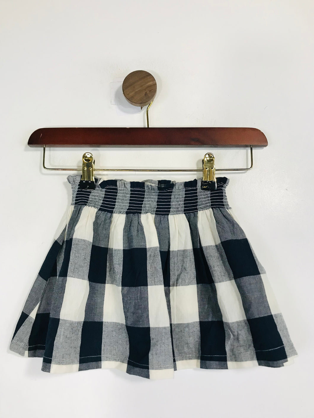 Turtledove London Kid's Check Gingham A-Line Skirt | 1-2 Years | Multicoloured