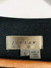 Load image into Gallery viewer, Jigsaw Women&#39;s Knit Cardigan | UK12 | Black
