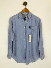 Load image into Gallery viewer, Alex Mill Women&#39;s Striped Button-Up Shirt NWT | S UK8 | Blue
