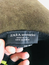 Load image into Gallery viewer, Zara Women&#39;s Wool Cowboy Hat | M UK10-12 | Green
