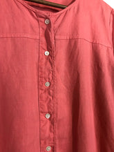 Load image into Gallery viewer, Trenery Women&#39;s Linen Shirt Dress | UK12 | Pink
