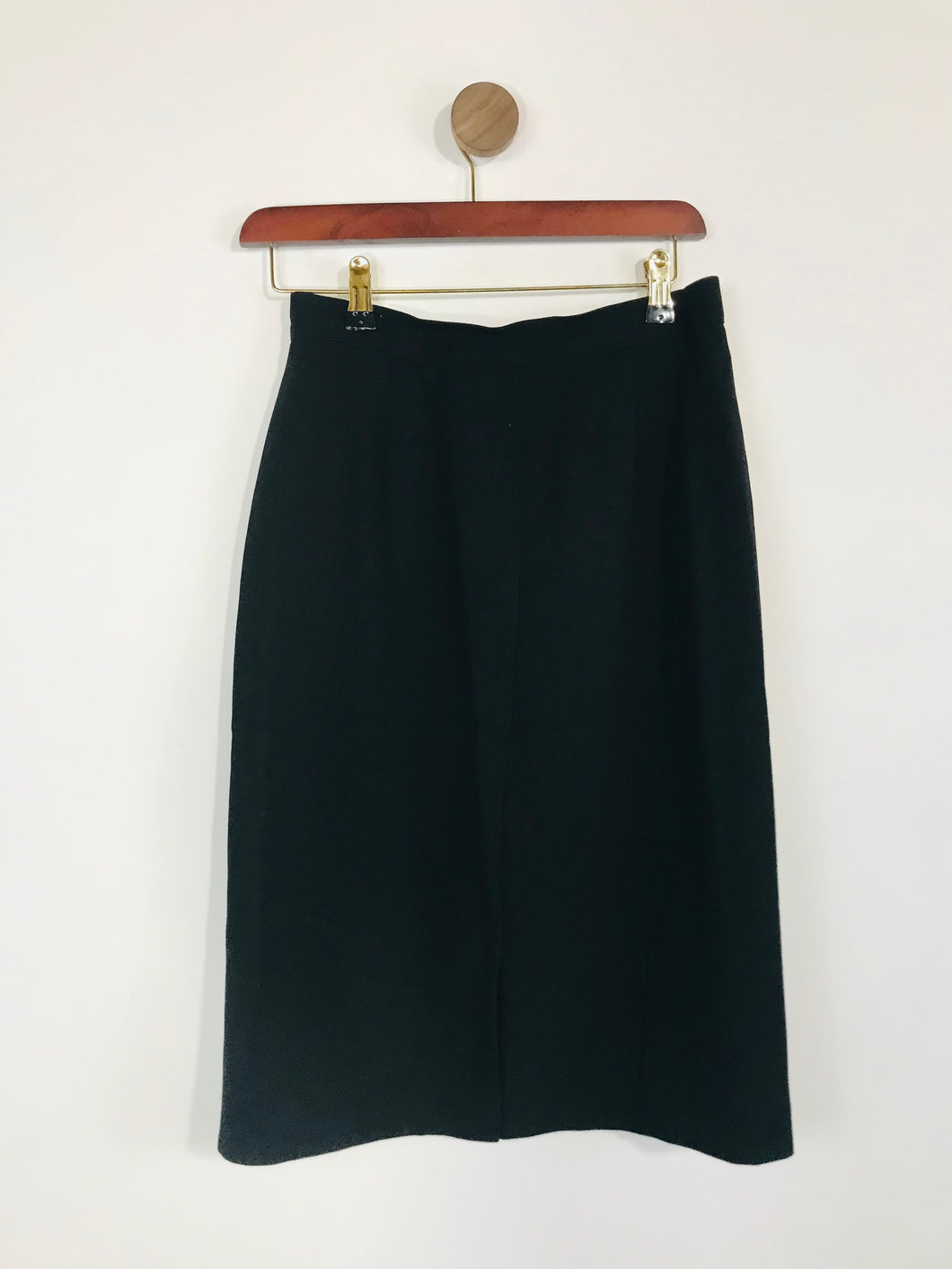 Aquascutum Women's Vintage Smart Pencil Skirt | UK10 | Black