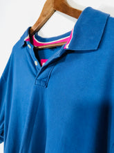 Load image into Gallery viewer, Boden Women&#39;s Cotton Polo Shirt | XL UK16 | Blue
