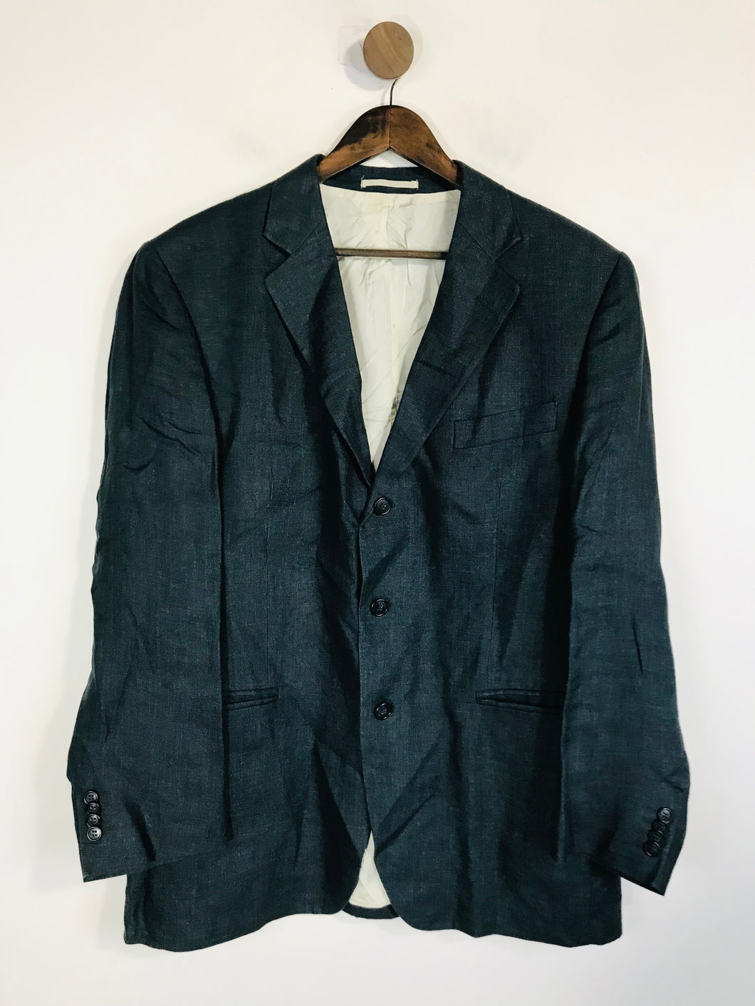 Gant Men's Linen Blazer Jacket | 50 | Blue