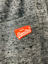 Load image into Gallery viewer, Superdry Orange Label Men’s Slim Fit Joggers Tracksuit Bottoms | M | Grey
