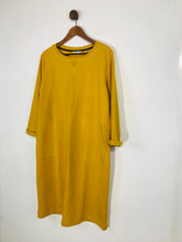 Load image into Gallery viewer, Boden Women&#39;s Sweatshirt Jumper Dress | UK20 | Yellow
