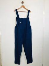 Load image into Gallery viewer, Lucy &amp; Yak Women&#39;s Cotton Dungarees | M UK10-12 | Blue
