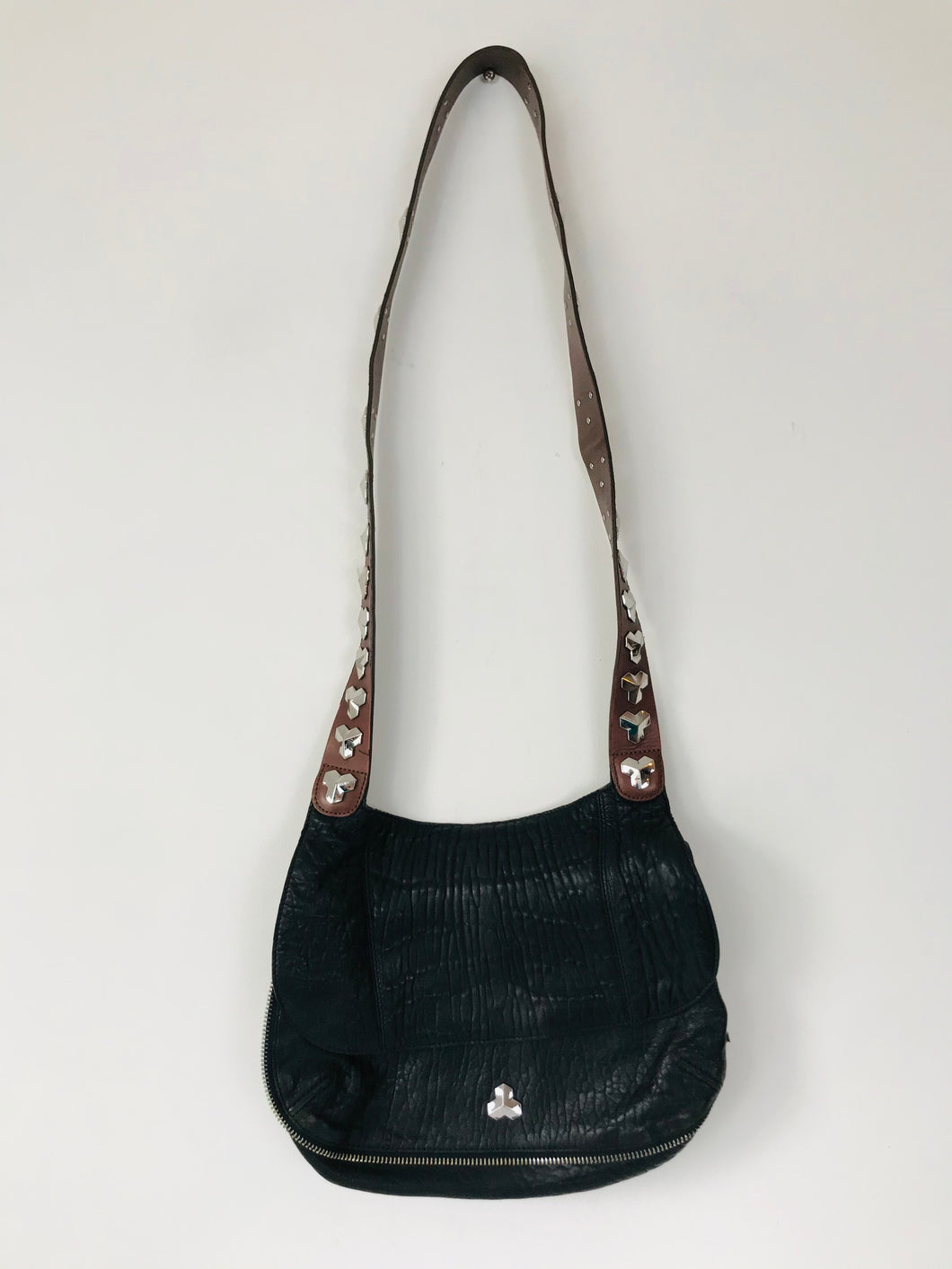 Ted Baker Women’s Leather Shoulder Crossbody Bag | Medium | Brown