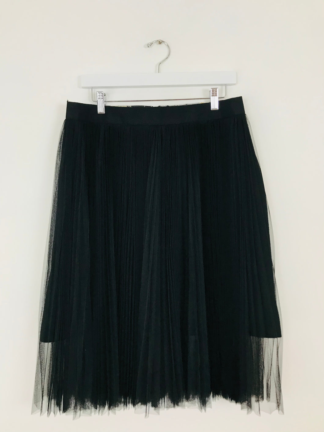 Ted Baker Women’s Pleated Tulle Skirt | 4 UK14 | Black