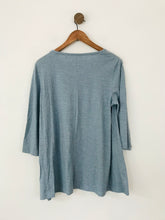 Load image into Gallery viewer, Seasalt Women&#39;s Long Sleeve Stripy Organic Cotton T-Shirt  | UK14 | Blue
