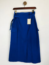 Load image into Gallery viewer, Tela Women&#39;s Midi Skirt NWT | UK10 | Blue
