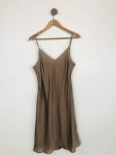 Load image into Gallery viewer, LK Bennett Women&#39;s Silk Mini Dress | UK16 | Brown

