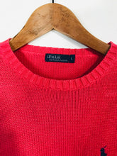Load image into Gallery viewer, Ralph Lauren Women&#39;s Cotton Jumper | L UK14 | Pink
