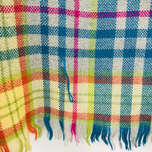Load image into Gallery viewer, Johnstons Womens Merino Wool Checked Scarf | One Size | Multicoloured
