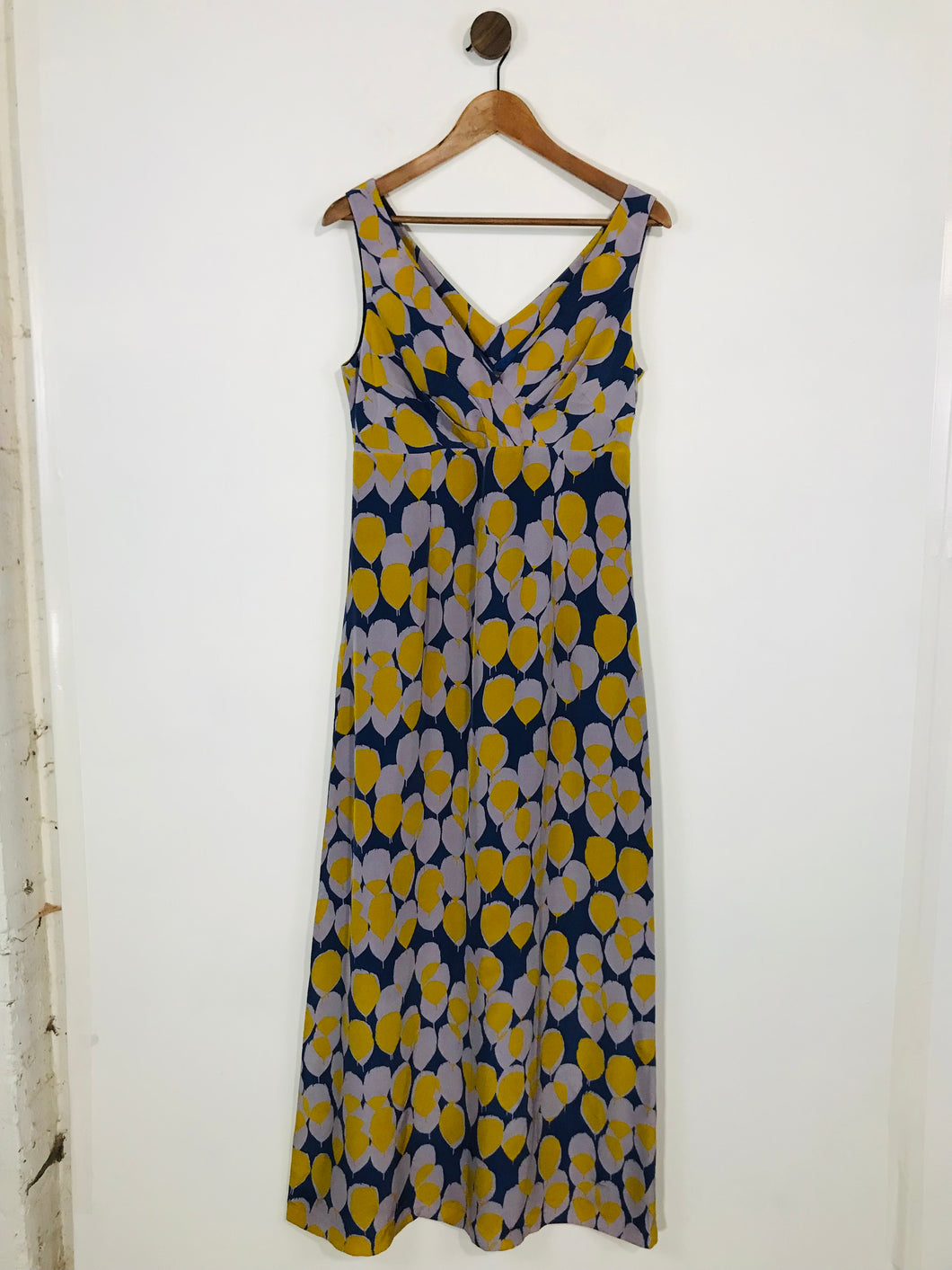 Boden Women's Silk Floral Maxi Dress | UK10 | Multicolour