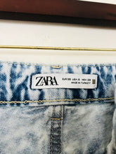 Load image into Gallery viewer, Zara Women&#39;s Distressed Mom Jeans NWT | 38 UK10 | Blue
