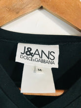 Load image into Gallery viewer, Dolce &amp; Gabbana J&amp;ANS Men&#39;s Long Sleeve T-Shirt | M | Black
