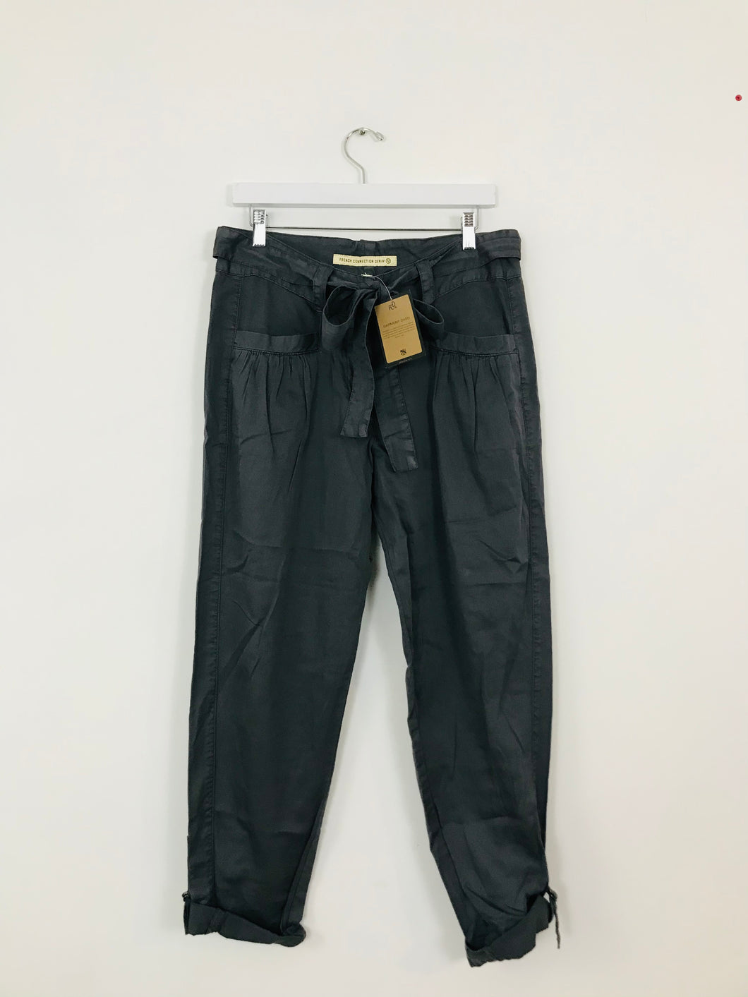 French Connection Denim Women’s Cargo Trousers NWT | UK10 | Blue