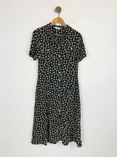 Load image into Gallery viewer, St. Michael M&amp;S Women&#39;s Collared A-Line Dress | M UK10-12 | Black
