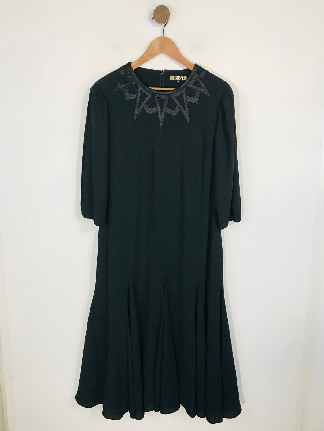 Biba Women's A-Line Midi Dress | UK18 | Black