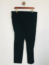 Load image into Gallery viewer, Zara Women&#39;s Polka Dot High Waist Smart Trousers | XL UK16 | Black
