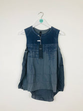 Load image into Gallery viewer, High Use by Claire Campbell Womens Sleeveless Top NWT | S | Blue
