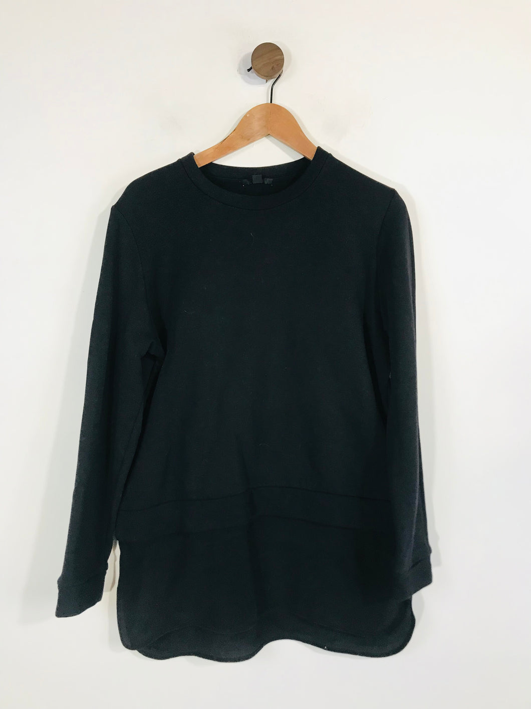 Cos Women's Long Sleeve Tunic Blouse | M UK10-12 | Black
