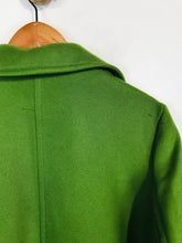 Load image into Gallery viewer, Zara Women&#39;s Peacoat Coat | M UK10-12 | Green
