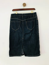 Load image into Gallery viewer, Zara Women&#39;s Denim Pencil Skirt | EU40 UK12 | Blue
