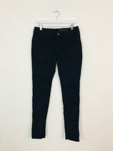 Load image into Gallery viewer, Jigsaw Women’s Corduroy Skinny Trousers Cords | W28 L32 | Navy Blue
