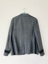 Load image into Gallery viewer, Boden Women’s Wool Tweed Blazer | UK16 | Grey
