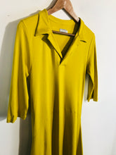 Load image into Gallery viewer, Wall London Women&#39;s Cotton Asymmetric A-Line Dress | M UK10-12 | Yellow
