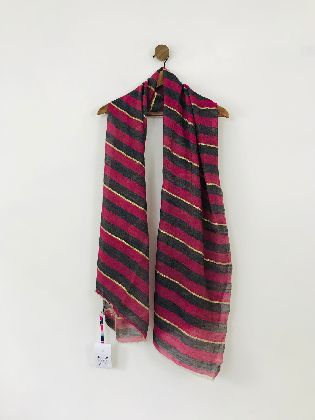 Crew Clothing Women's Wool Scarf NWT | One Size | Multicolour