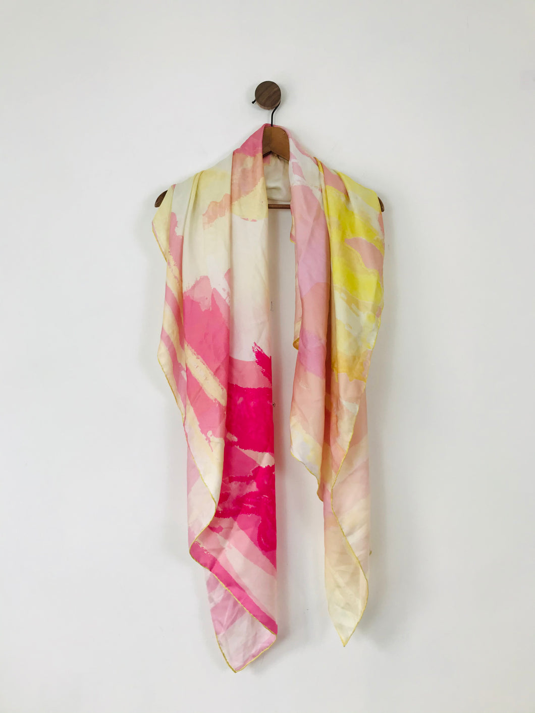 Paul Costelloe Square 100% Silk Scarf | Multicoloured