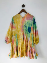 Load image into Gallery viewer, Rhode Resort Women’s Colourful Tie Dye Aline Mini Dress | S UK8 | Multicolour
