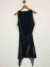 Load image into Gallery viewer, Vanessa Bruno Women&#39;s Silk Velvet A-Line Dress | EU36 UK8 | Grey
