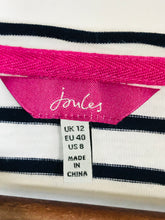 Load image into Gallery viewer, Joules Women&#39;s Striped V-neck Long Sleeve T-Shirt | UK12 | Multicolour
