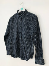 Load image into Gallery viewer, Ralph Lauren Men’s Printed Long Sleeve Shirt | L | Dark Navy Blue
