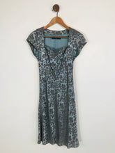 Load image into Gallery viewer, Karen Millen Women&#39;s Floral Sheath Dress | UK10  | Blue
