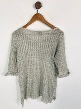Load image into Gallery viewer, Topshop Women&#39;s Cotton Jumper | UK8 | Grey
