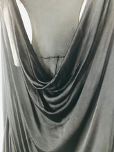 Load image into Gallery viewer, Alexander McQueen Women&#39;s Cowl Neck Tank Top | M UK10-12 | Black
