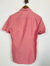 Load image into Gallery viewer, Zara Men&#39;s Short Sleeve Button-Up Shirt | M | Pink
