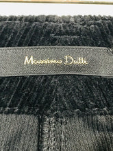 Load image into Gallery viewer, Massimo Dutti Women&#39;s Corduroy Culottes Trousers | EU42 UK14 | Black
