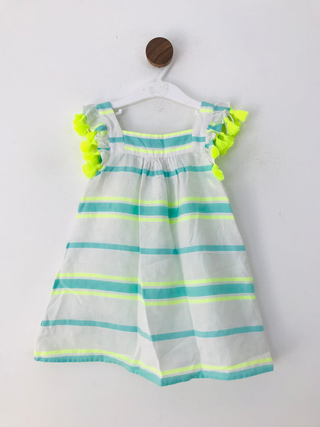 Sunuva Kid's Striped Beach Shift Dress | 24 Months | Multicolour