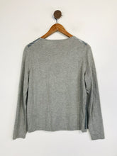 Load image into Gallery viewer, Laura Ashley Women&#39;s Velour Jumper | UK12 | Grey
