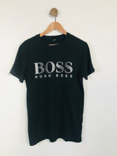 Load image into Gallery viewer, Hugo Boss Women&#39;s Boss Logo Printed T-Shirt | S UK8 | Black

