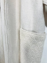 Load image into Gallery viewer, Nicole Farhi Women&#39;s Wool Long Cardigan | S UK8 | Beige
