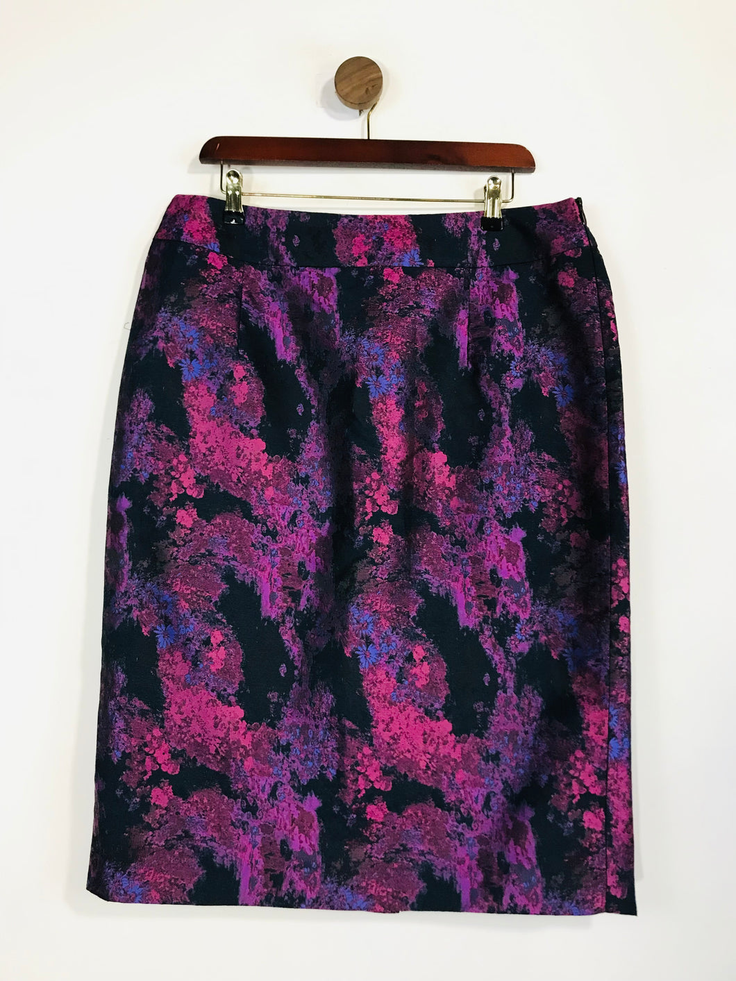Long Tall Sally Women's Floral Jacquard Pencil Skirt | UK16 | Multicoloured